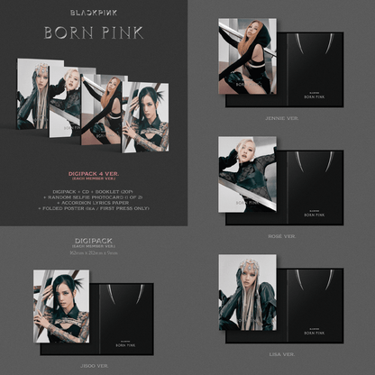 BLAKPINK – 2nd Album [BORN PINK] DIGIPACK ver