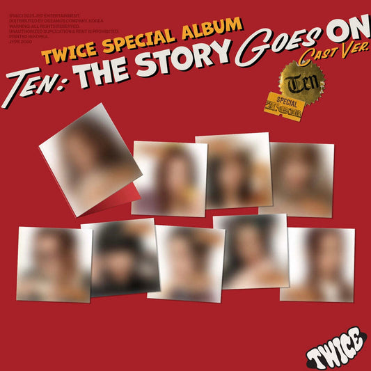 [PRE-ORDER] TWICE - TEN: THE STORY GOES ON (CAST VER.)