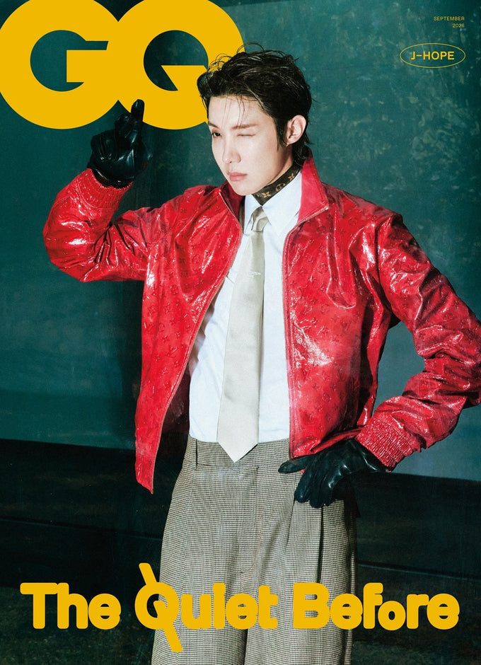 [PRE-ORDER] BTS J-HOPE - GQ KOREA MAGAZINE 2026 SEPTEMBER ISSUE COVER
