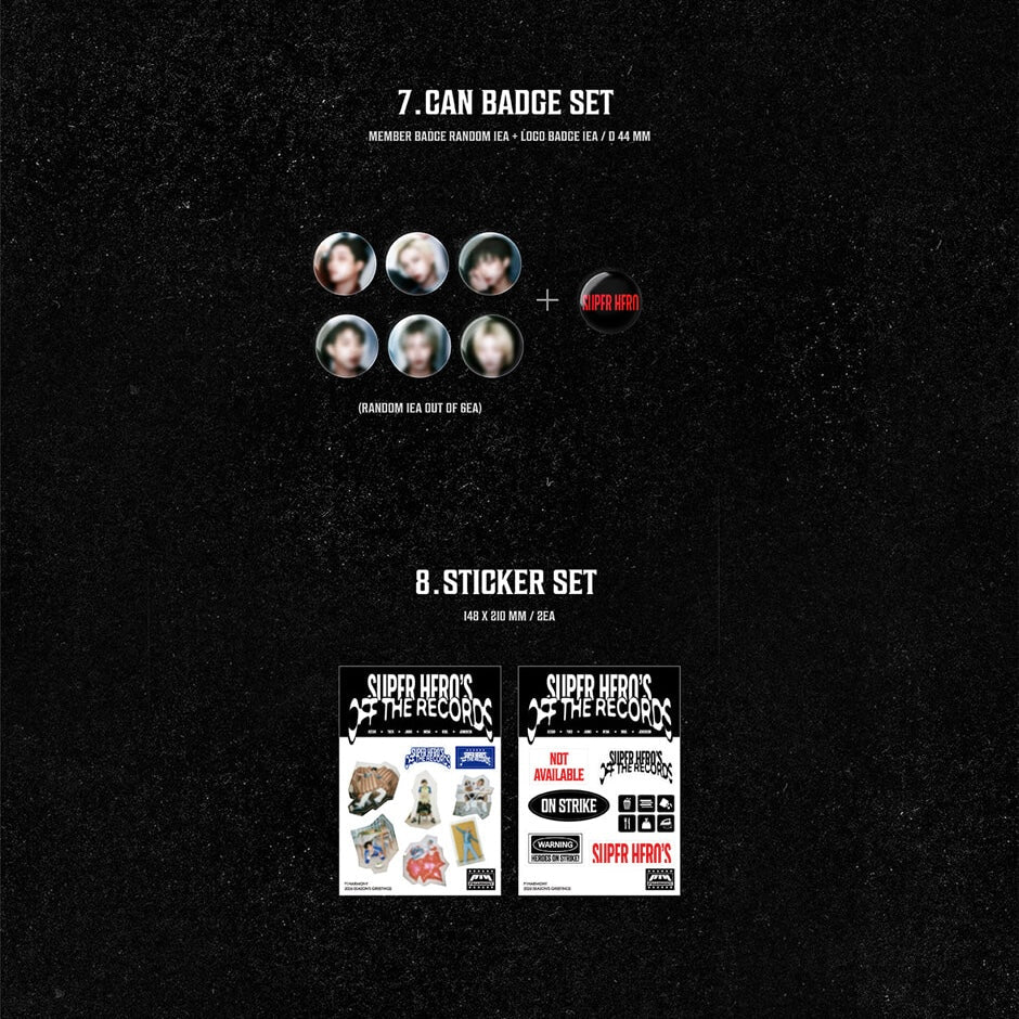 [PRE-ORDER] P1HARMONY - 2026 SEASON'S GREETINGS [SUPER HERO'S OFF THE RECORDS]