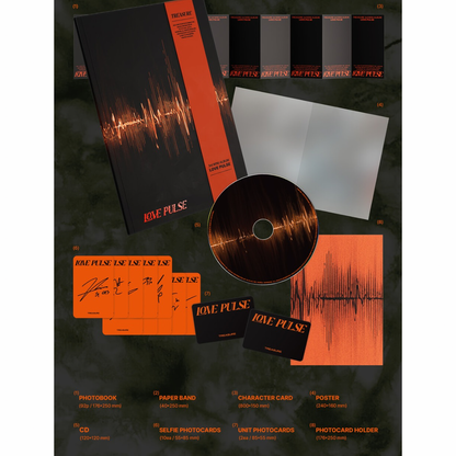 [PRE-ORDER] TREASURE - 3RD MINI ALBUM [LOVE PULSE]