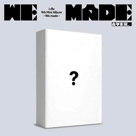 [PRE-ORDER] I-DLE - 9TH MINI ALBUM [WE MADE] (A VER.)