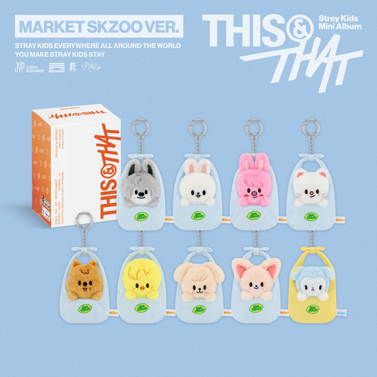 [PRE-ORDER] STRAY KIDS - THIS & THAT (MARKET SKZOO VER.) (9 VERSIONS)