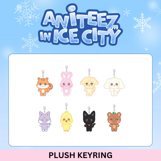 [PRE-ORDER] ANiTEEZ IN ICE CITY PLUSH KEYRING