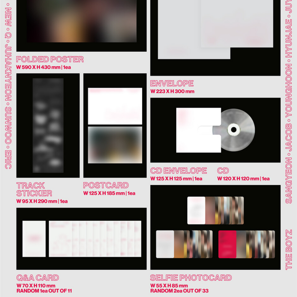 [PRE-ORDER] THE BOYZ - THE 3RD ALBUM [UNEXPECTED] (PHOTOBOOK VER.)