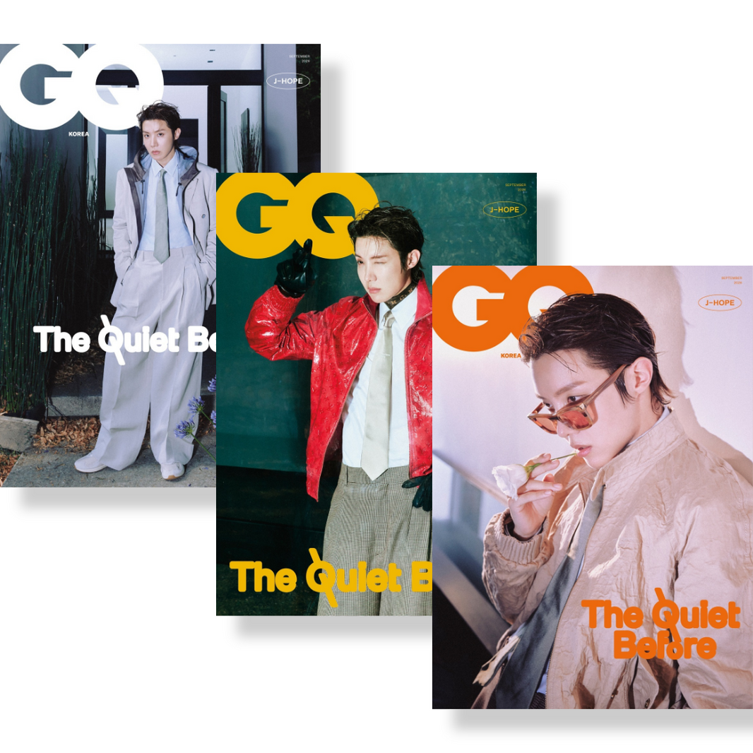 [PRE-ORDER] BTS J-HOPE - GQ KOREA MAGAZINE 2026 SEPTEMBER ISSUE COVER