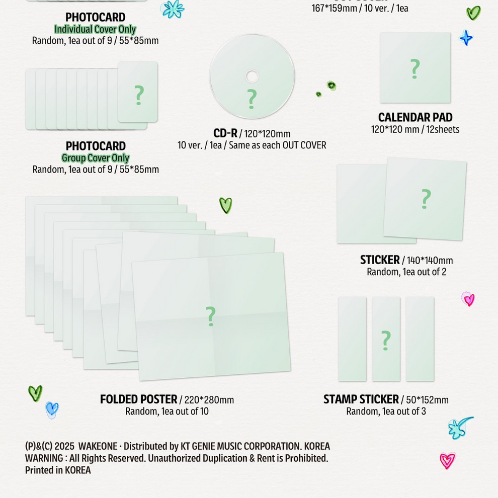 [PRE-ORDER] ZEROBASEONE - THE 1ST FULL ALBUM [NEVER SAY NEVER] DIGIPACK VER.