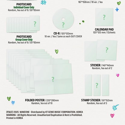 [PRE-ORDER] ZEROBASEONE - THE 1ST FULL ALBUM [NEVER SAY NEVER] DIGIPACK VER.