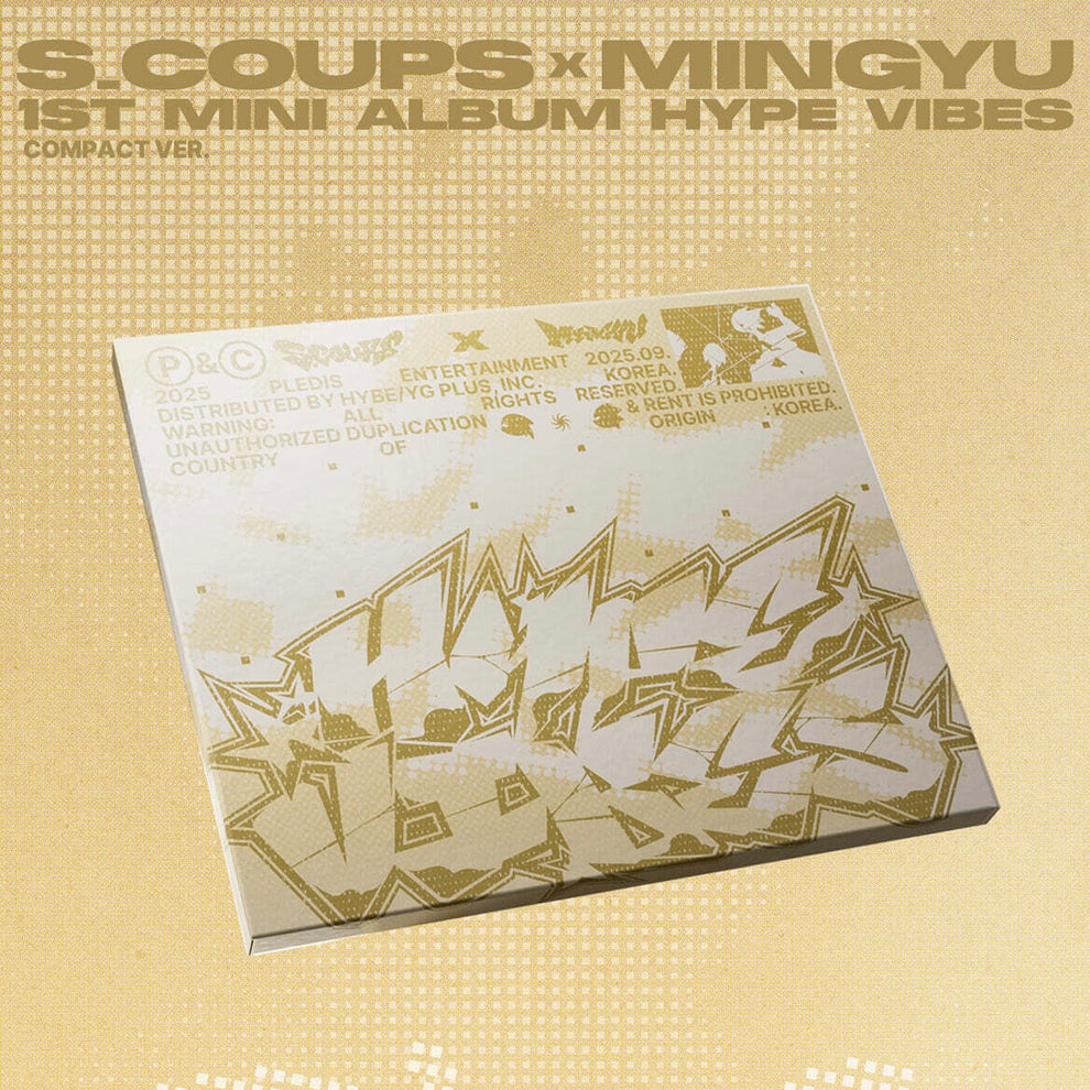 [PRE-ORDER] (WEVERSE POB) S.COUPS X MINGYU – 1st Mini Album [HYPE VIBES] (COMPACT Ver.)
