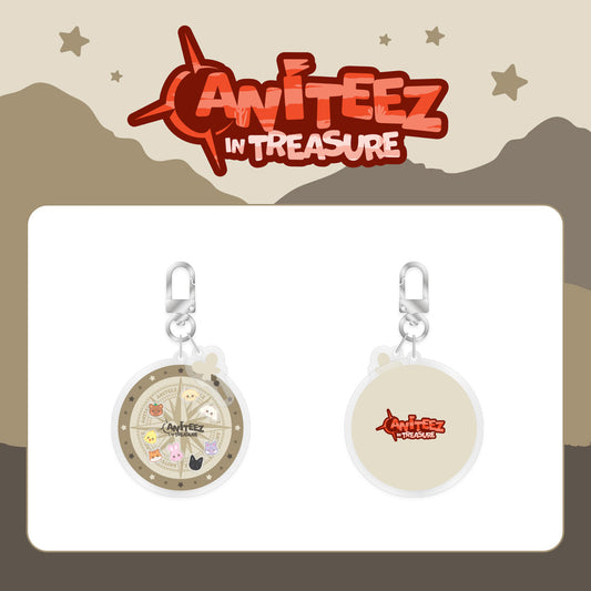 [PRE-ORDER] ATEEZ X ANITEEZ [ANITEEZ IN TREASURE] MD - 13 SHAKER KEYRING