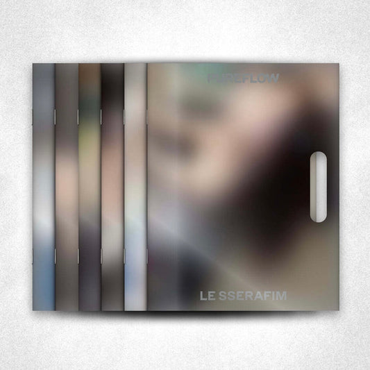 [PRE-ORDER] (WEVERSE POB) LE SSERAFIM - 2ND STUDIO ALBUM [PUREFLOW PT.1] SET (6 ALBUM)
