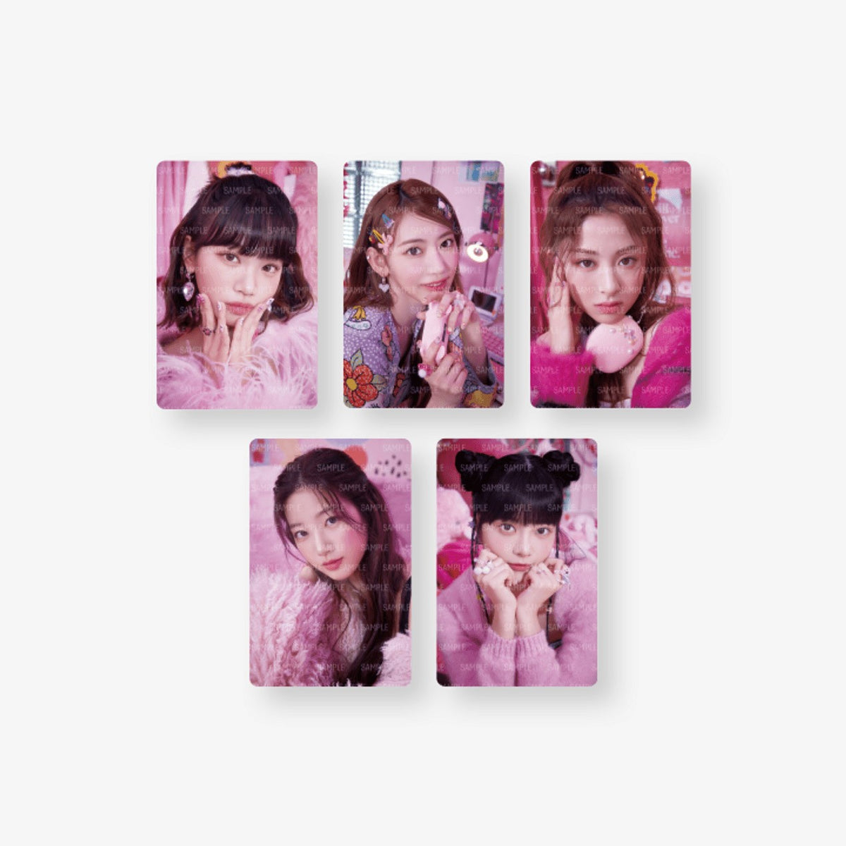 LE SSERAFIM JAPAN SINGLE ALBUM FEARLESS PHOTO CARD SET