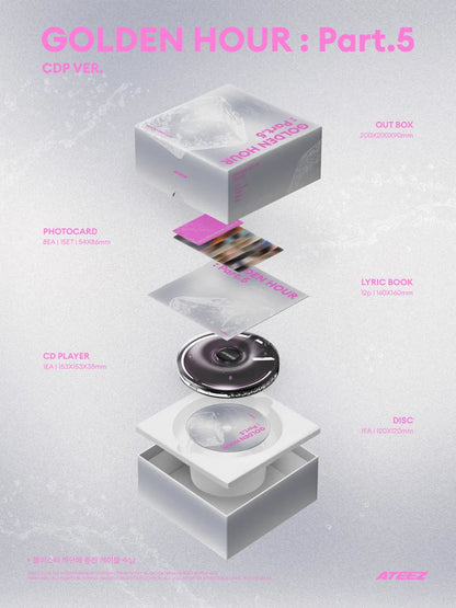 ATEEZ - GOLDEN HOUR : PART.5 (CDP VER.)