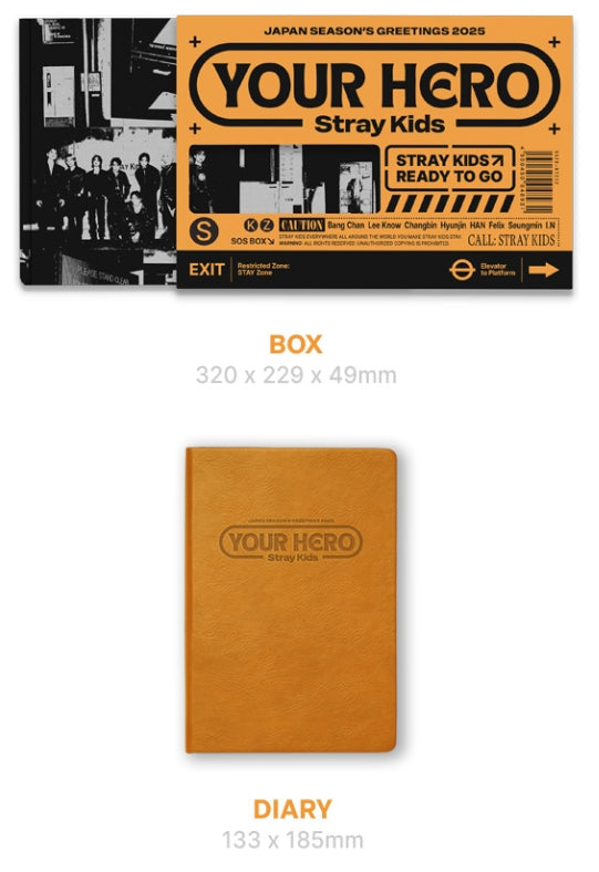 Stray Kids JAPAN SEASON’S GREETINGS 2025 “Your Hero”