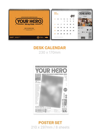 Stray Kids JAPAN SEASON’S GREETINGS 2025 “Your Hero”