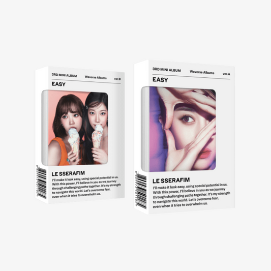 LE SSERAFIM EASY (3rd Mini Album) (WEVERSE ALBUMS VER.)