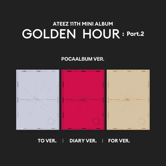 ATEEZ - GOLDEN HOUR : PART 2 (POCA VERSIONS)