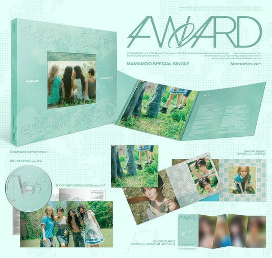 MAMAMOO - SPECIAL SINGLE [4WARD] (2 VERSIONS)