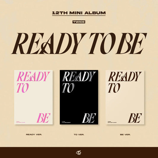 TWICE - Ready To Be (12th Mini Album) (WITHMUU POB)