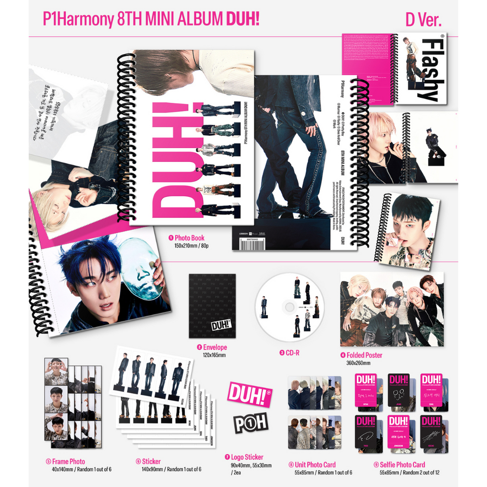 [PRE-ORDER] P1HARMONY - 8TH MINI ALBUM [DUH!]