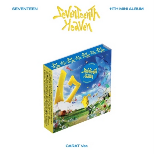 [PRE-ORDER] (WEVERSE POB) SEVENTEEN - 11th Mini Album SEVENTEENTH HEAVEN (CARAT Ver.)