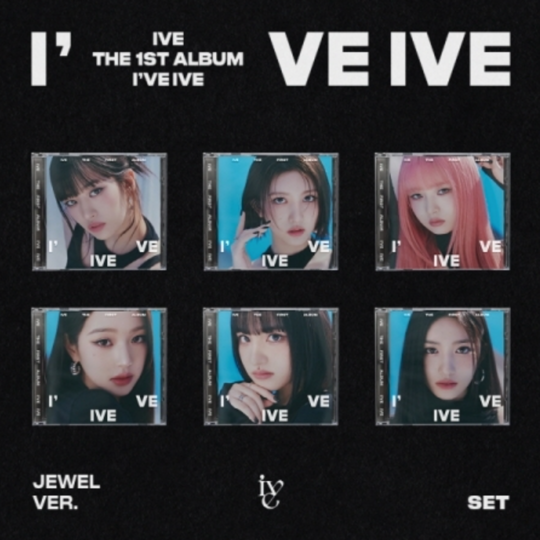 IVE - 1st Full ablum [I've IVE] (Jewel Ver.) (Limited Edition)