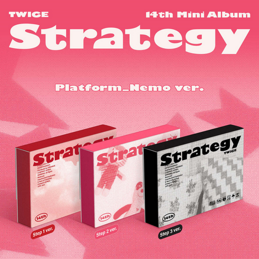 TWICE – 14th Mini Album [STRATEGY] (Platform_Nemo ver)