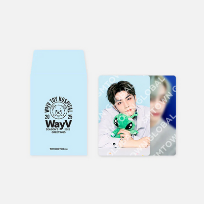 [PRE-ORDER] WAYV - RANDOM TRADING CARD SET - 2025 SM ARTIST SEASON'S GREETINGS MD