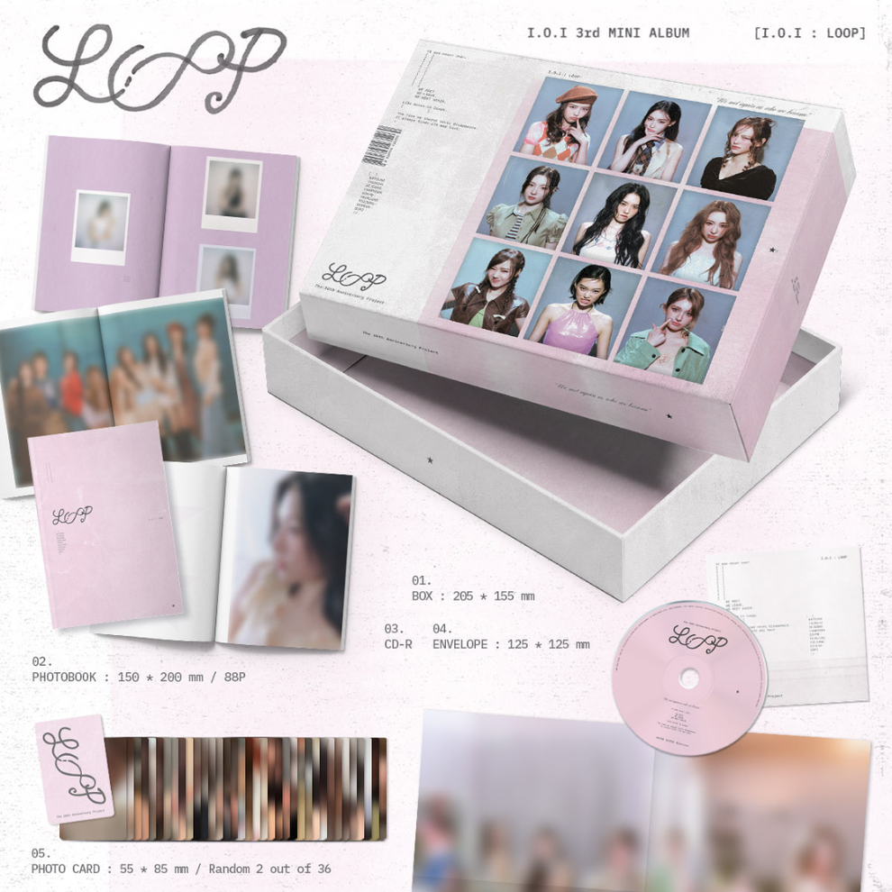 [PRE-ORDER] I.O.I - 3RD MINI ALBUM [I.O.I : LOOP]