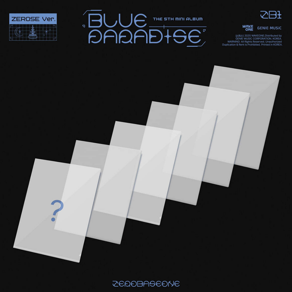 [PRE-ORDER] ZEROBASEONE - 5TH MINI ALBUM [BLUE PARADISE] ZEROSE VER.