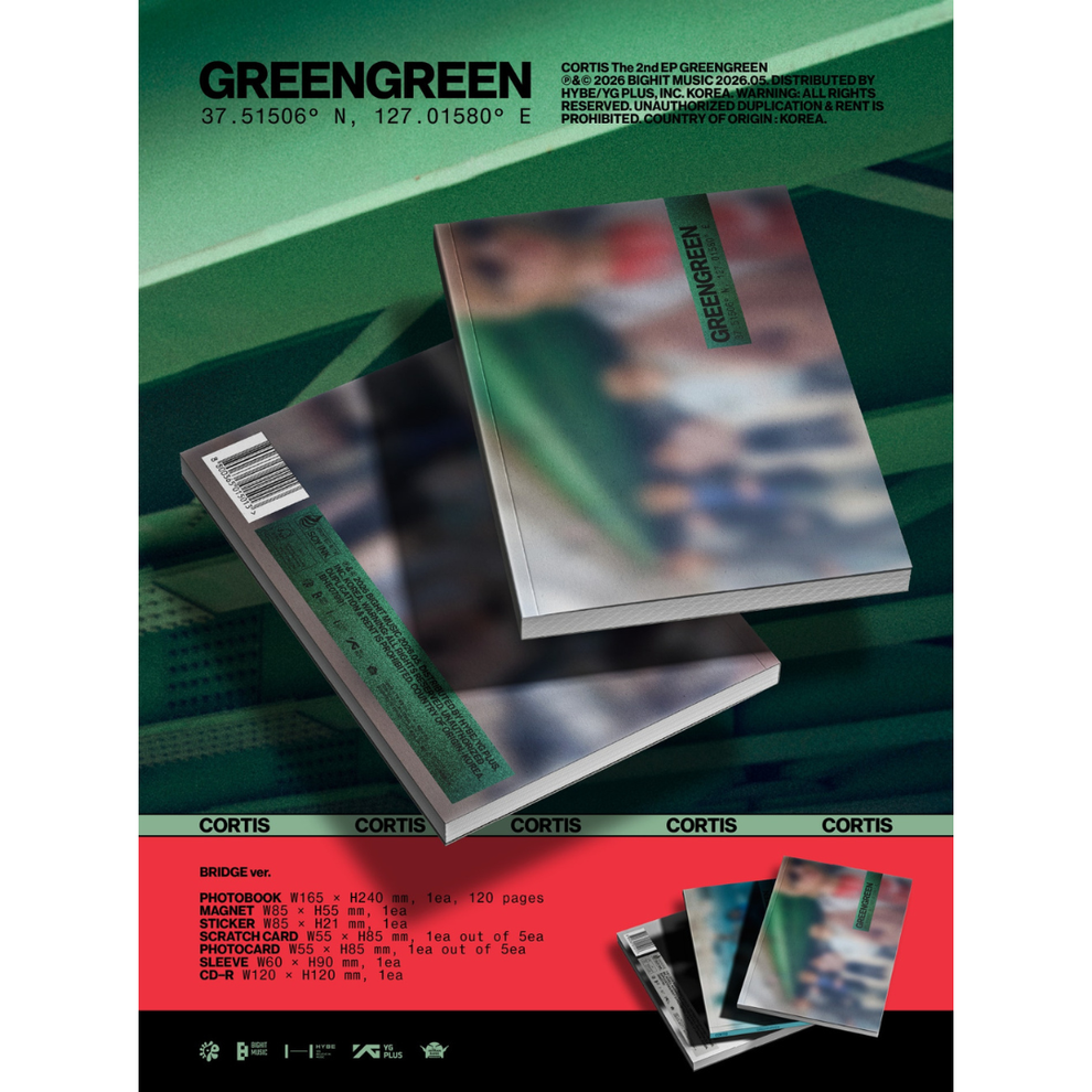 CORTIS - GREENGREEN (3 VERSIONS)