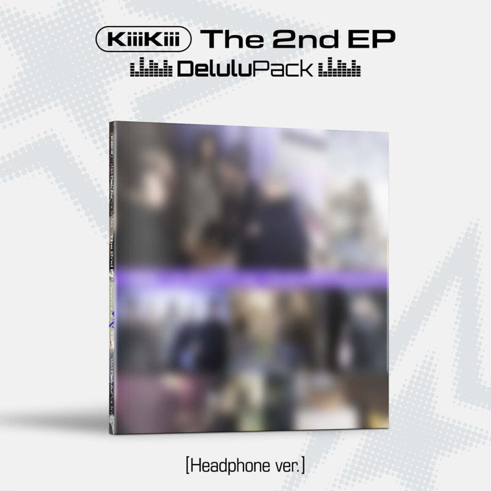 KIIIKIII - THE 2ND EP [DELULU PACK] HEADPHONE VERSION
