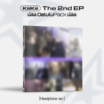 KIIIKIII - THE 2ND EP [DELULU PACK] HEADPHONE VERSION