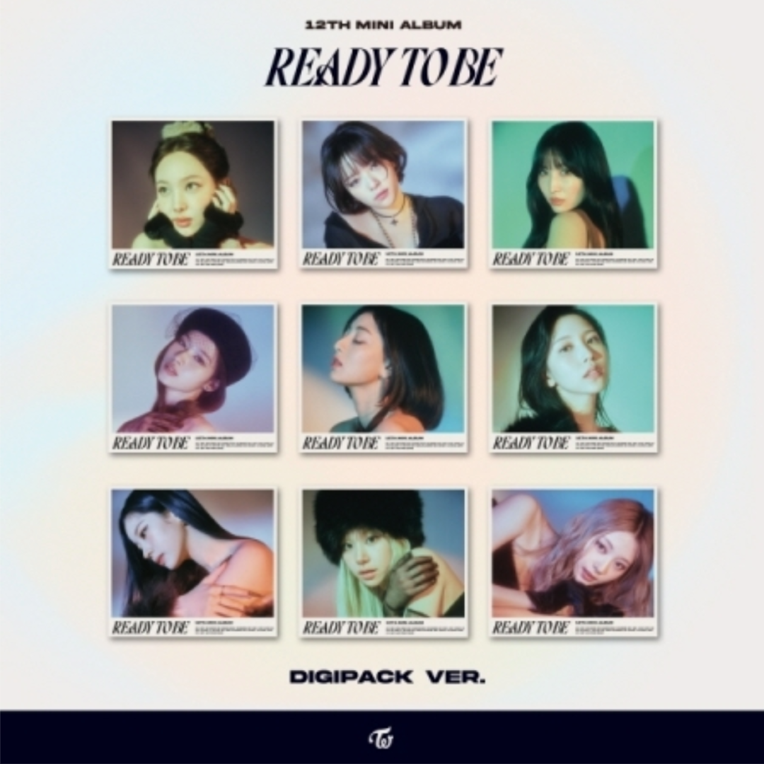 TWICE - 12th Mini Album READY TO BE (Digipack Ver.) (with POB)