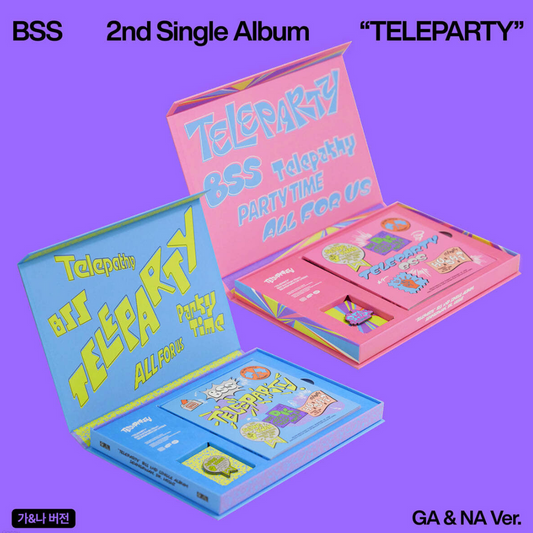 [PRE-ORDER] (WEVERSE POB) BSS (SEVENTEEN) - 2ND SINGLE ALBUM [TELEPARTY] (SET)