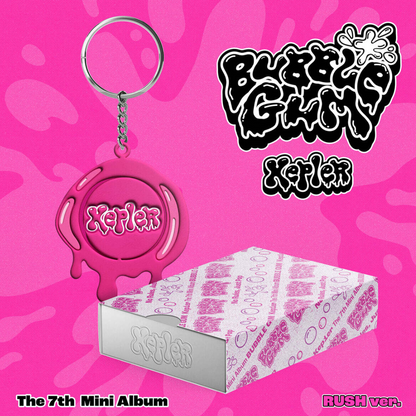 KEP1ER - THE 7TH MINI ALBUM [BUBBLE GUM] (RUSH VER.)