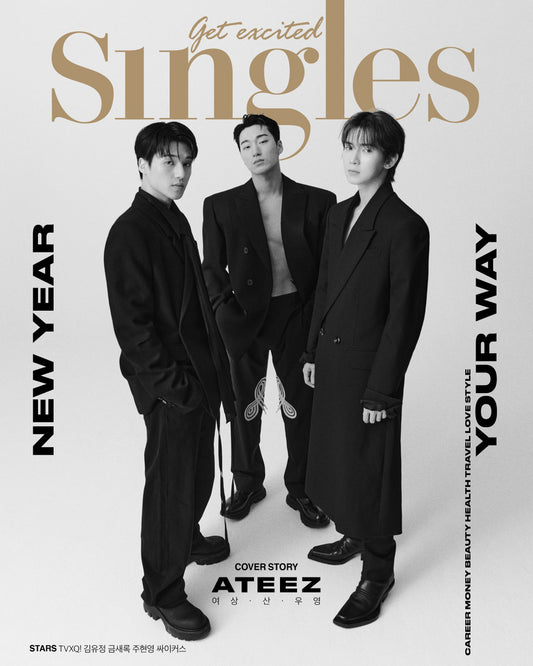 Singles A type : Jan.2024 Cover : ATEEZ (GROUP ver.)