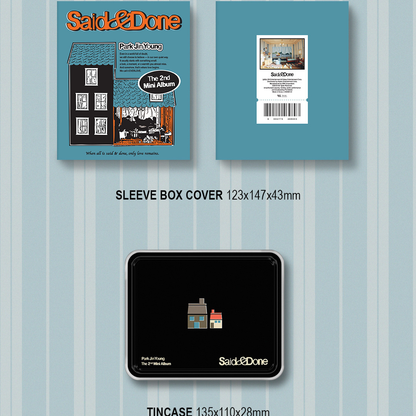 PARK JINYOUNG - 2ND MINI ALBUM [SAID & DONE] (MEMORY BOX VER.)