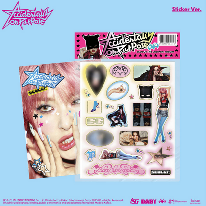SEULGI - 2ND MINI ALBUM [ACCIDENTALLY ON PURPOSE] (STICKER VER.)