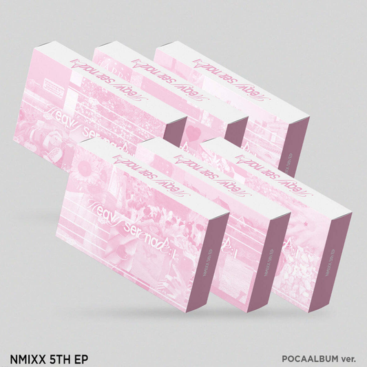 NMIXX - 5TH EP [HEAVY SERENADE] POCAALBUM VER. (6 VERSIONS) RANDOM