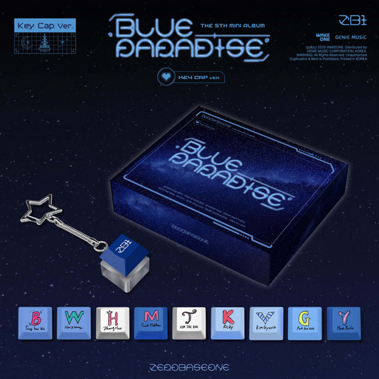 [PRE-ORDER] ZEROBASEONE - 5TH MINI ALBUM [BLUE PARADISE] KEY CAP VER.