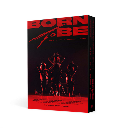 [PRE-ORDER] (JYPPOB) ITZY 2ND WORLD TOUR BORN TO BE in SEOUL DVD