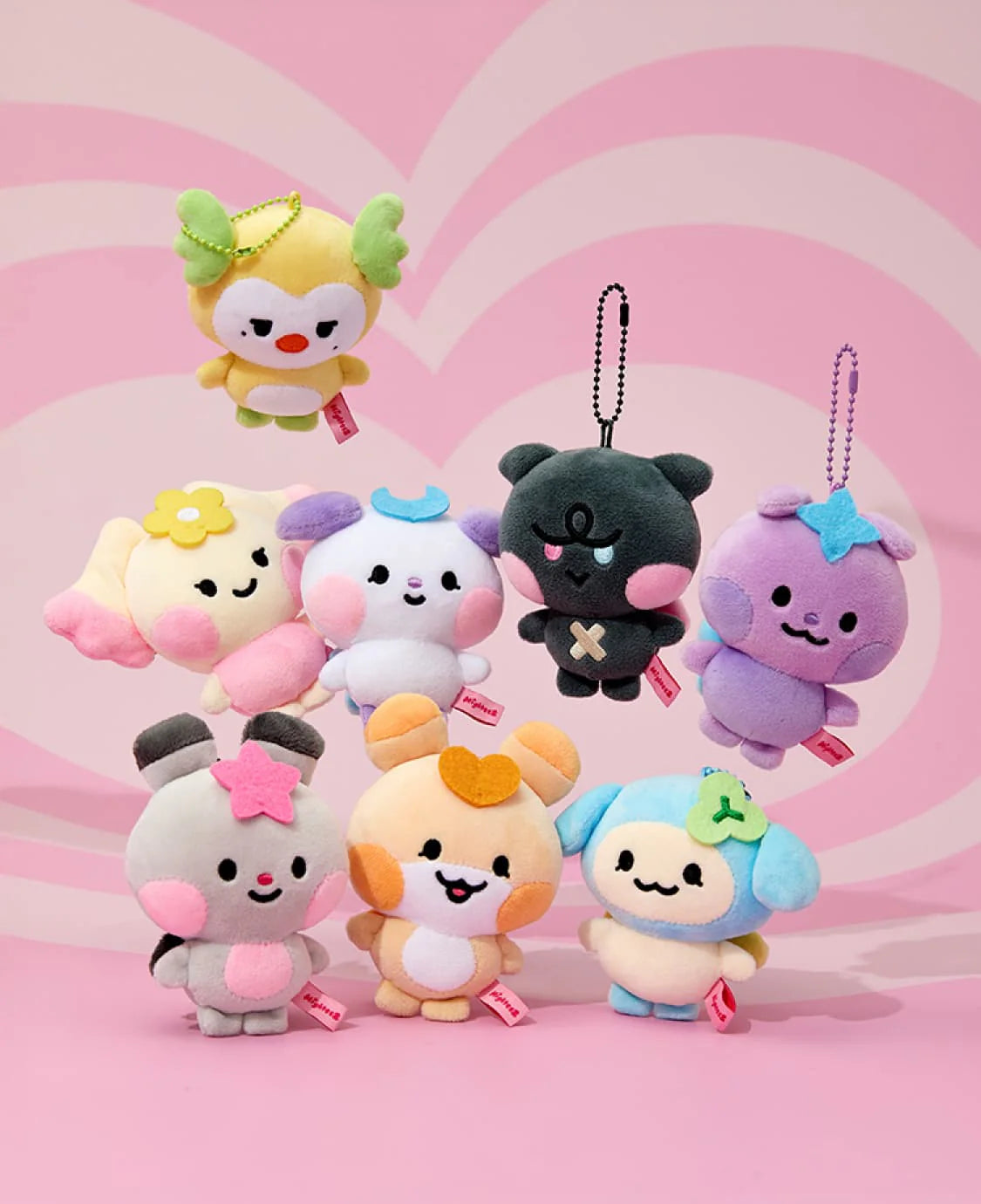 ATEEZ - MIGHTEEZ MINI PLUSH KEYRING
