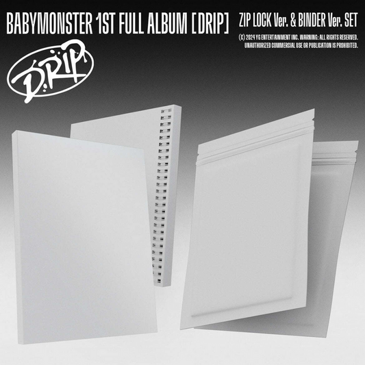 BABYMONSTER – 1st FULL ALBUM [DRIP] (ZIP LOCK Ver.)