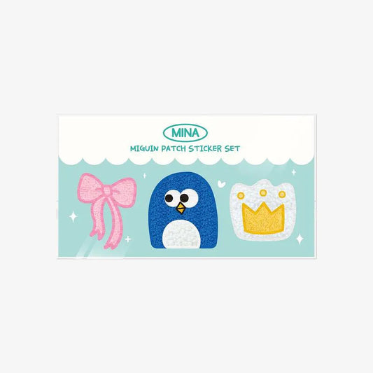 [PRE-ORDER] MINA MIGUIN PATCH STICKER SET - 2026 TWICE THIS IS FOR WORLD TOUR FINALE in SEOUL