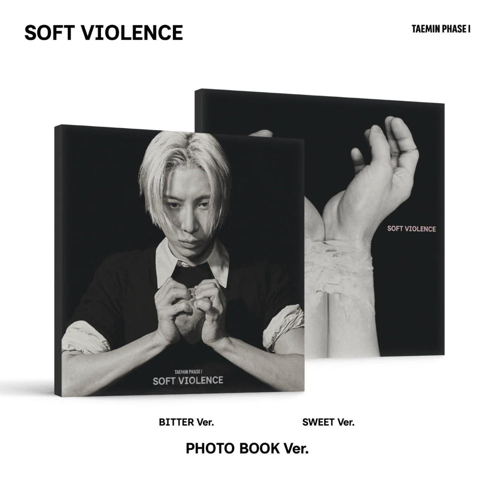 TAEMIN - [PHASE I : SOFT VIOLENCE] PHOTO BOOK VER. (2 VERSIONS)