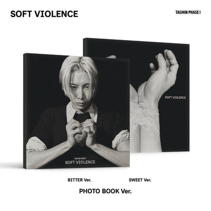 TAEMIN - [PHASE I : SOFT VIOLENCE] PHOTO BOOK VER. (2 VERSIONS)