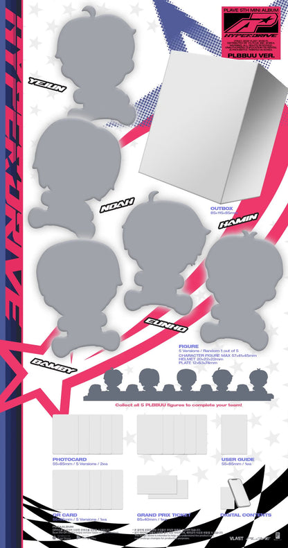 [PRE-ORDER]  PLAVE - 5TH MINI ALBUM [HYPERDRIVE] (PLBBUU VER.)
