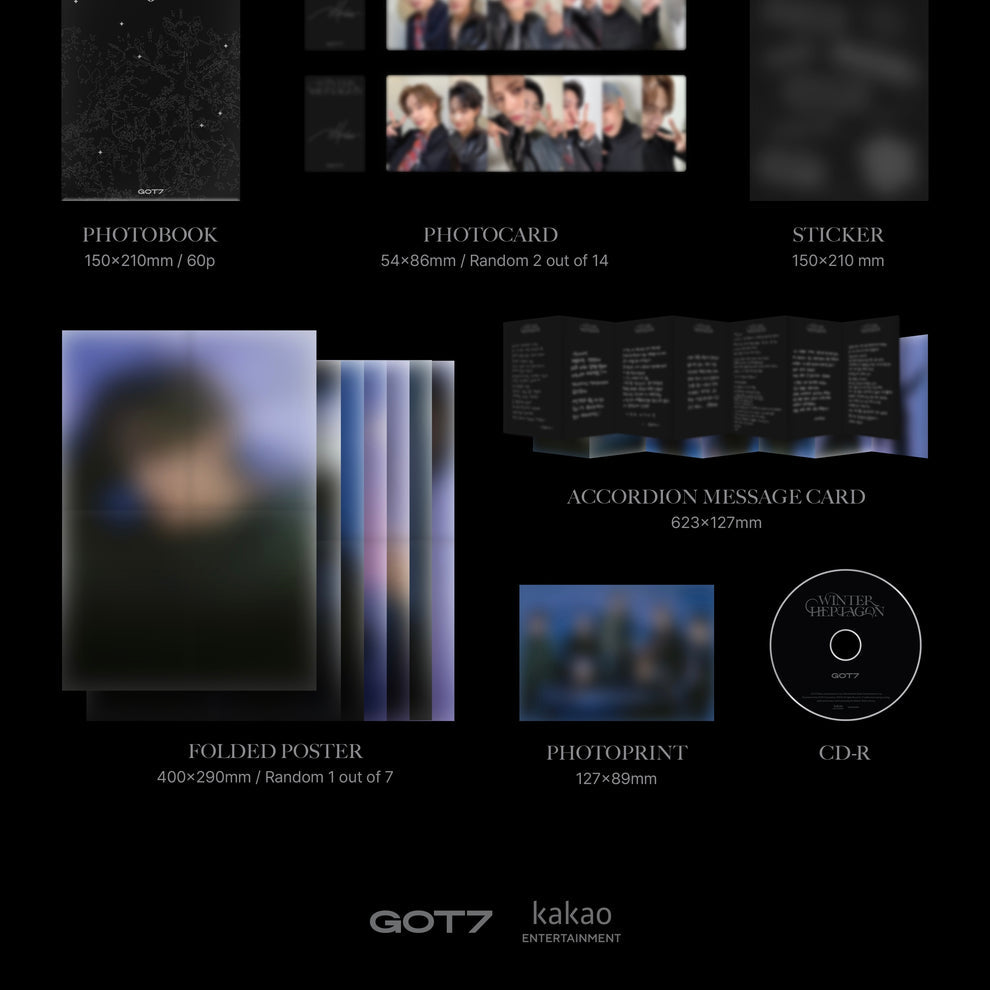 GOT7 - MINI [WINTER HEPTAGON]