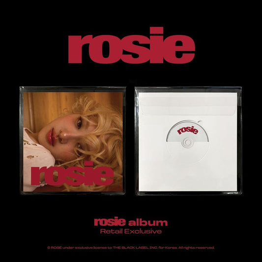 [PRE-ORDER] (YG SELECT POB) ROSÉ (BLACKPINK) – First Studio Album [rosie] (Retail Exclusive)